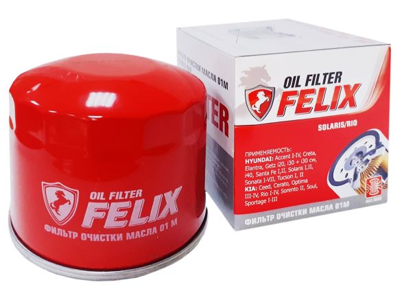 Фильтр масляный FELIX 01 М Solaris/Rio