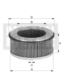 MANN-FILTER CU 33 128 Фильтр салонный