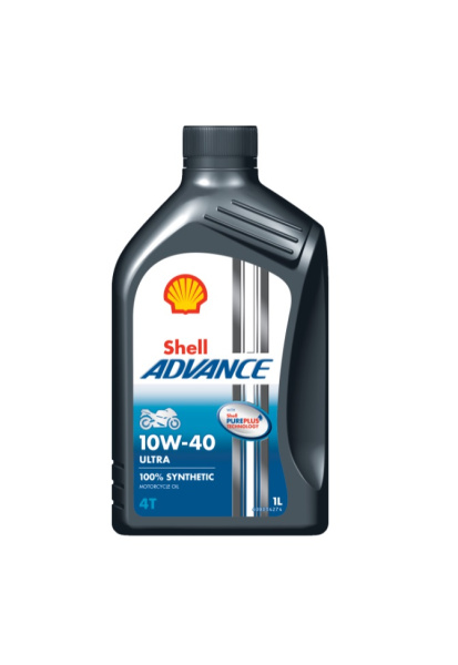 Моторное масло SHELL Advance 4T Ultra 10W-40 1л