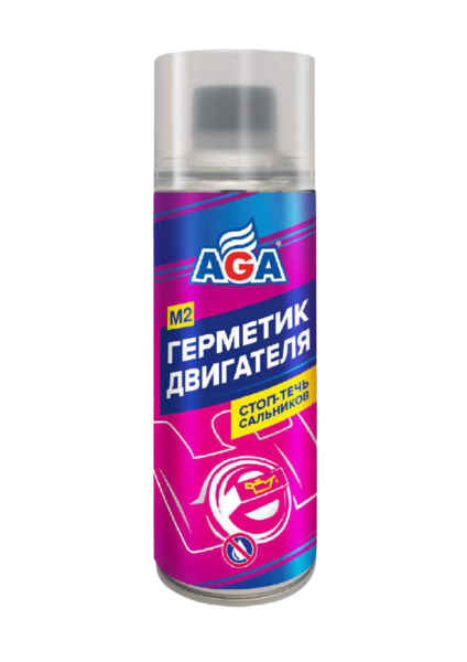 AGA902M Герметик двигателя AGA M2  355мл