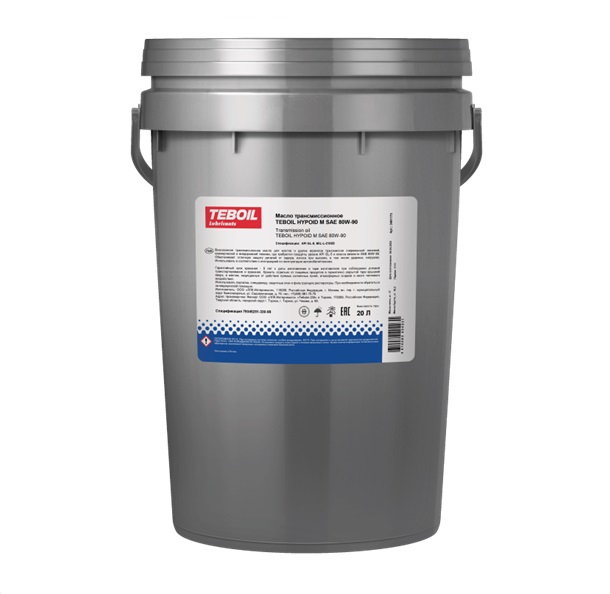 Масло трансмиссионное TEBOIL Hypoid M 80W-90 17кг (20л)