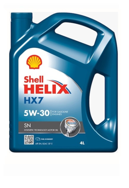 Моторное масло SHELL HELIX HX7 5W-30 4л (Европа)