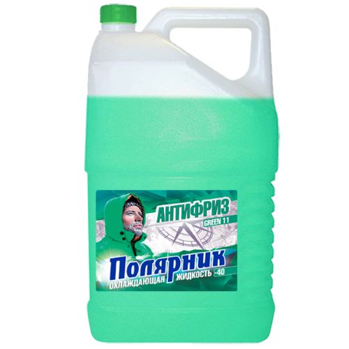 Антифриз Полярник зеленый (-40) 10кг