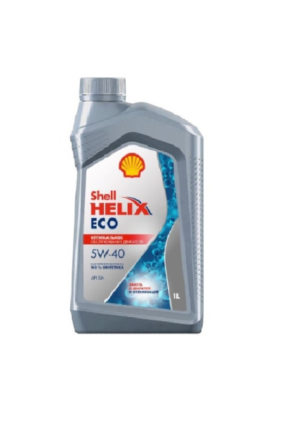Моторное масло SHELL HELIX ECO 5W-40 1л