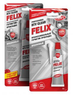 Герметик-прокладка FELIX (серый) 100 г.