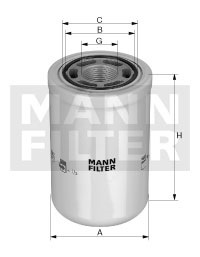 MANN-FILTER WH 980 Фильтр масляный