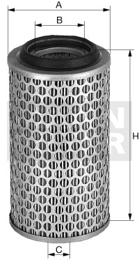 MANN-FILTER C 36 1142 Фильтр воздушный