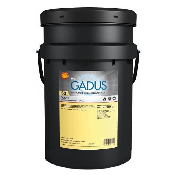 Смазка пластичная Shell Gadus S2 V220 1 18 кг