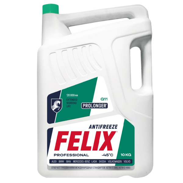 Антифриз FELIX Prolonger-40 (зеленый) 10кг