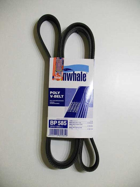 Ремень поликлиновой BP585 FINWHALE (ВАЗ 2123 Шеви Нива)