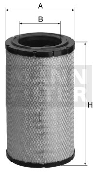 MANN-FILTER C 28 1238 Фильтр воздушный