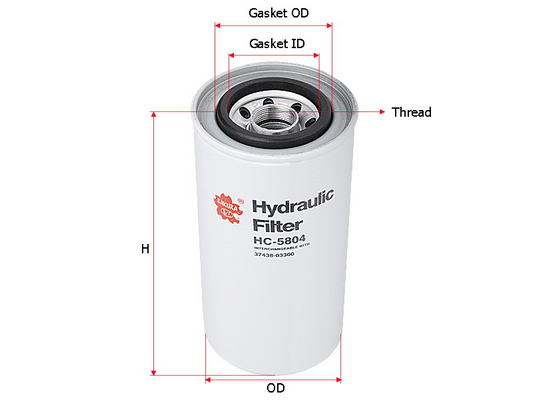 Sakura HC5804 Фильтр гидравлический