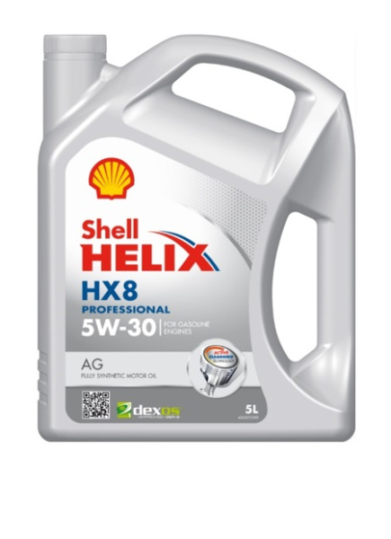 Моторное масло SHELL HELIX HX8 Pro AG 5W-30 5л (Турция)