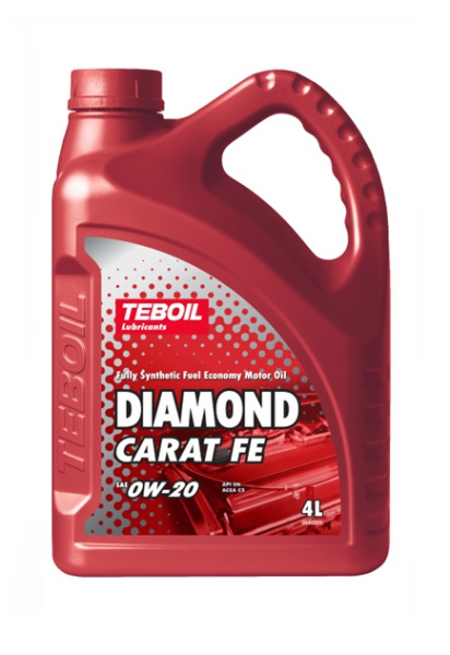 Масло моторное TEBOIL Diamond Carat FE 0W-20 4л