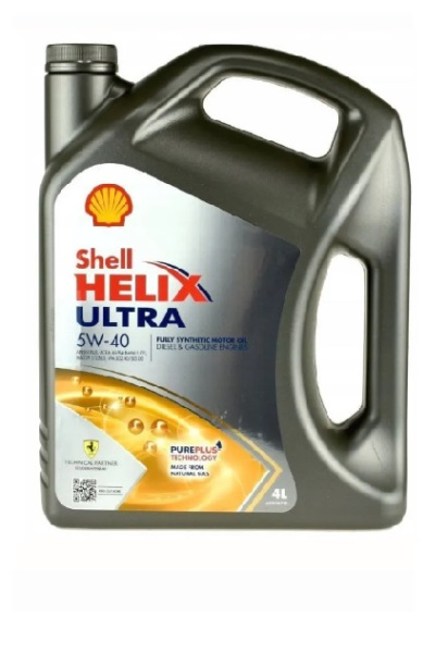 Моторное масло SHELL HELIX ULTRA 5W-40 4л (Европа)