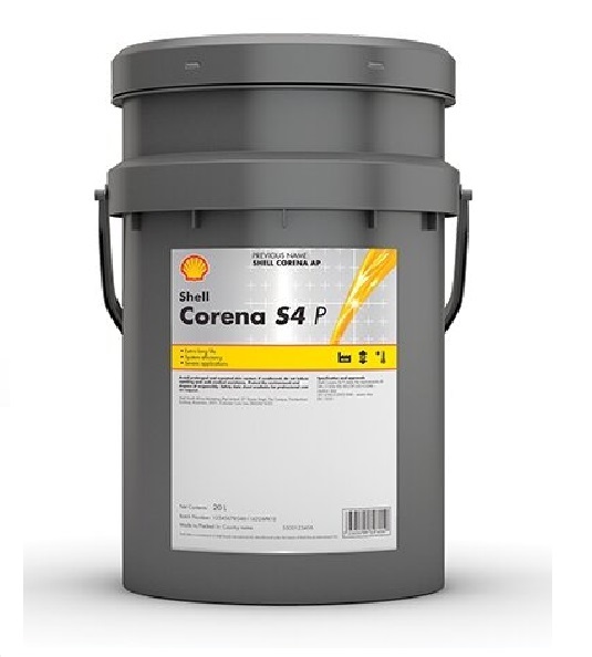 Масло компрессорное Shell CORENA S4 P 100 (20л) Европа