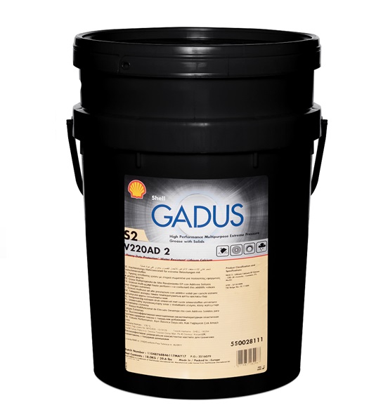 Смазка пластичная Shell Gadus S2 V220AD 2  18 кг. (Турция)
