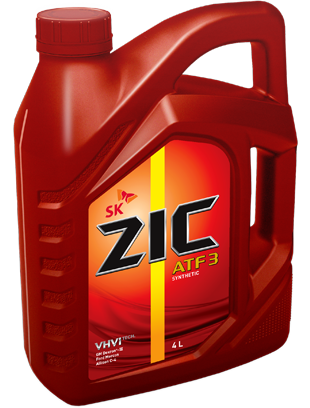 Масло трансмиссионное ZIC ATF3 4л