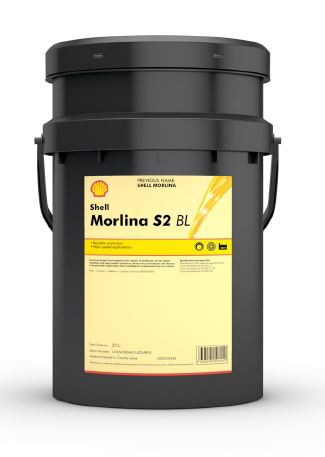 Циркуляционное масло Shell MORLINA S2 BL 10 20 л