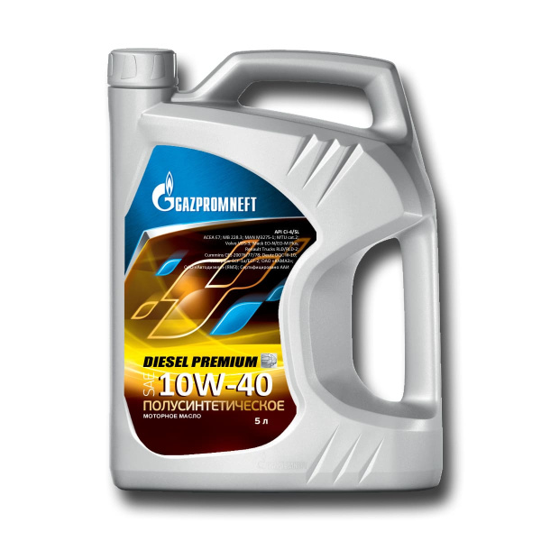 Масло моторное Gazpromneft Diesel Premium 10W-40  5л