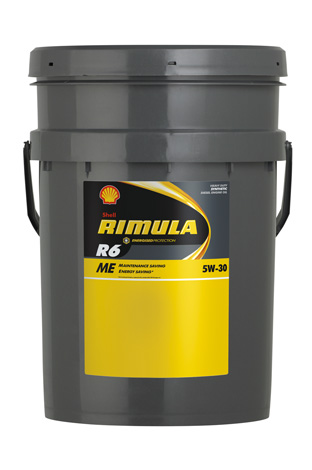 Масло моторное Shell Rimula R6 ME 5W-30 20л