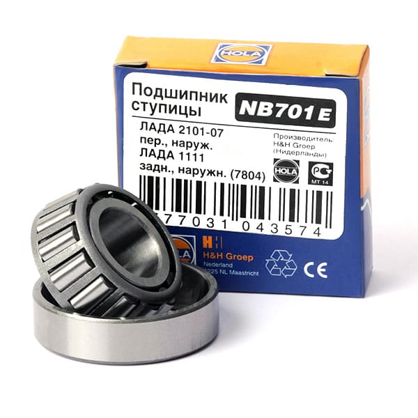 HOLA NB701E Подшипник ступицы переднего колеса наружный