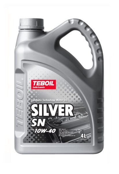 Масло моторное TEBOIL Silver SN 10W-40 4л