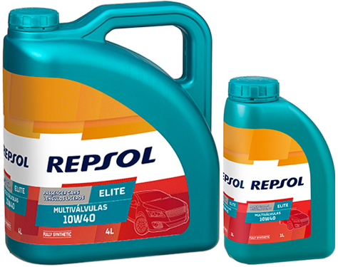 Масло моторное Repsol ELITE MULTIVALVULAS 10W-40 4л+1л АКЦИЯ