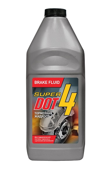 Тормозная жидкость DOT 4  880г