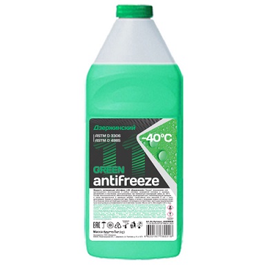 Антифриз Дзержинский зеленый 1кг