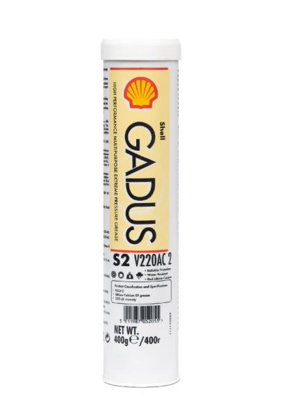Смазка пластичная Shell Gadus S2 V220AC 2  0,4 кг. (Европа)