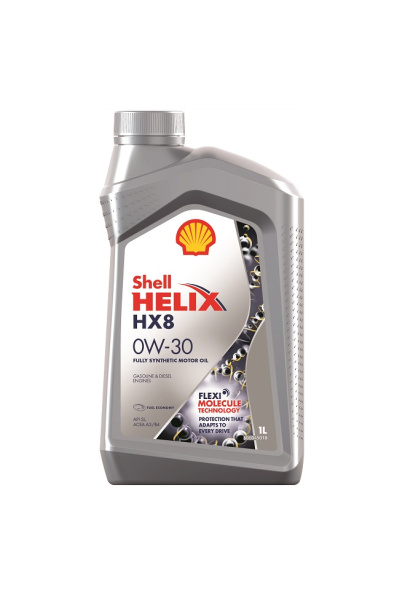 Моторное масло SHELL HELIX HX8 0W-30 1л