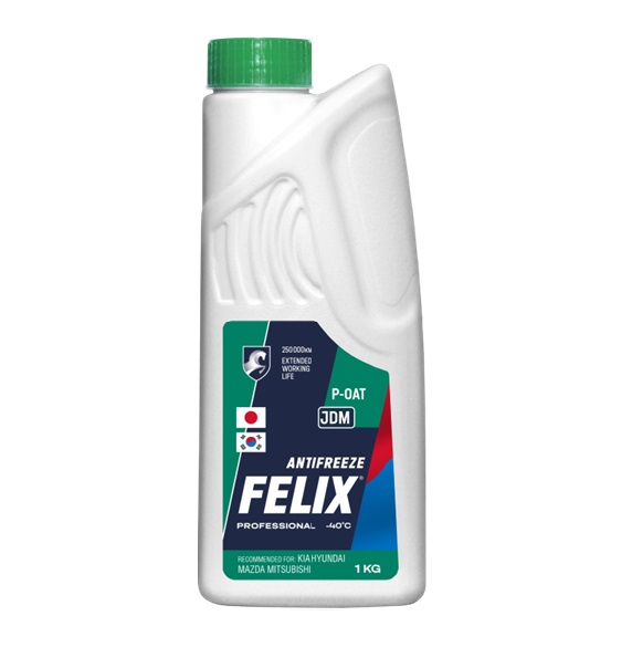 Антифриз FELIX JDM 1кг зеленый