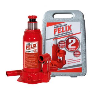 Домкрат гидравлический бутылочный FELIX (2т)