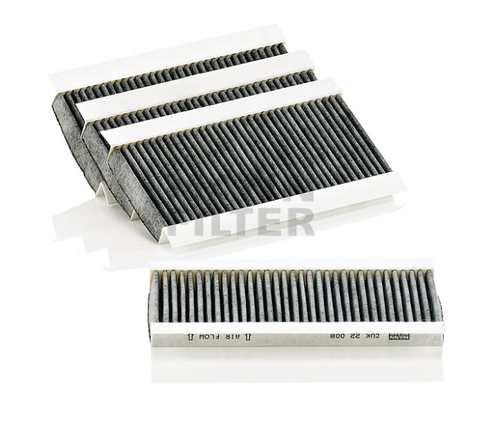 MANN-FILTER CUK 22 008-4 Фильтр салонный угольный