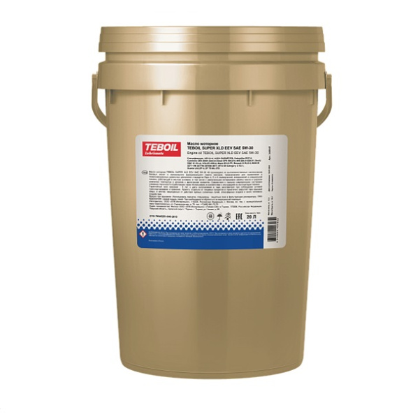 Моторное масло TEBOIL Super XLD EEV 5W-30 17кг (20л)