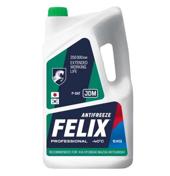 Антифриз FELIX JDM 5кг зеленый