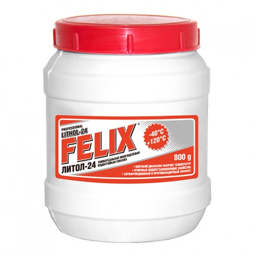 Смазка Литол-24 FELIX 800 г.