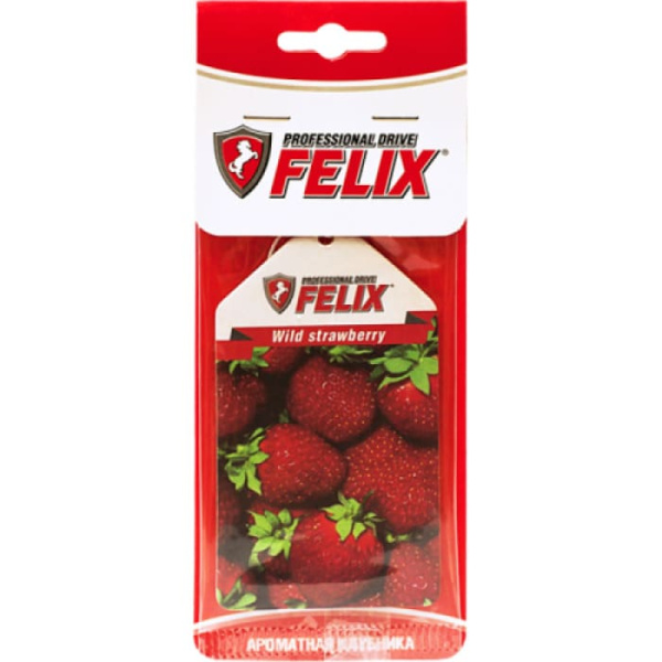 Ароматизатор бумажный FELIX ароматная клубника