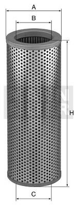 MANN-FILTER HD 15 117 Фильтр гидравлический