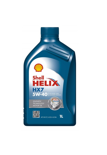 Моторное масло SHELL HELIX HX7 5W-40 1л