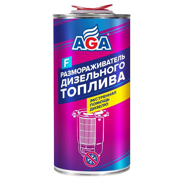 AGA819F Размораживатель дизельного топлива 750мл
