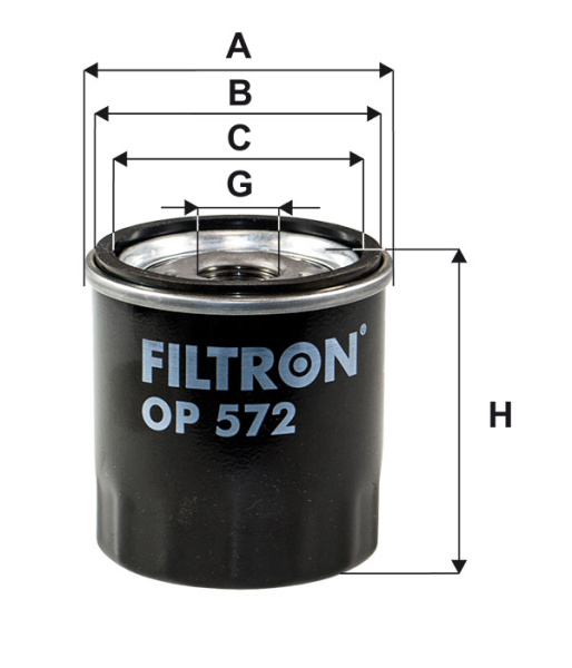 FILTRON OP 572 Фильтр масляный