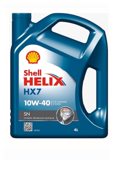 Моторное масло SHELL HELIX HX7 10W-40 4л (Турция)