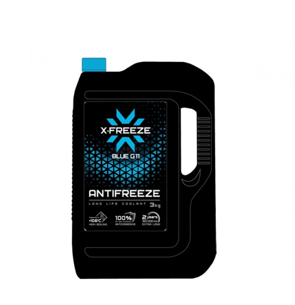 Антифриз  X-Freeze Blue 3 кг