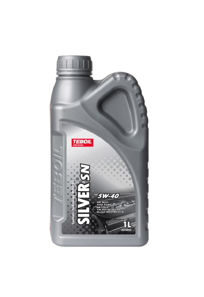 Масло моторное TEBOIL Silver SN 5W-40 1л NEW