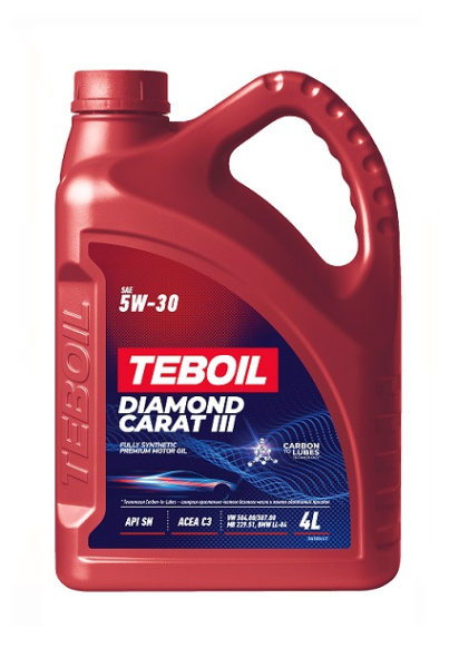 Масло моторное TEBOIL Diamond Carat III 5W-30 4л Carbon to Lubes NEW