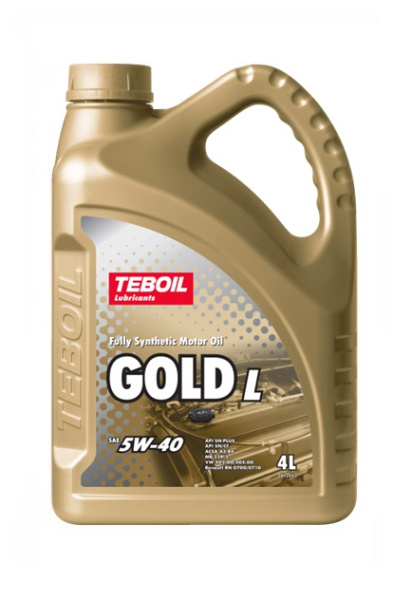 Масло моторное TEBOIL Gold L 5W-40 4л (АКЦИЯ)