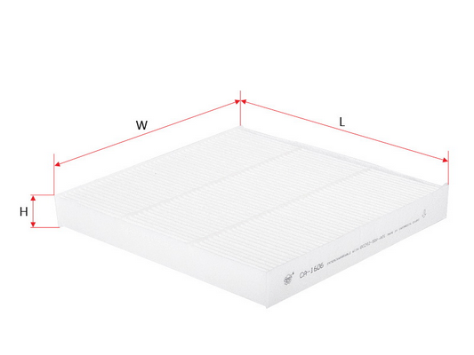 Sakura Фильтр салонный  CA1606